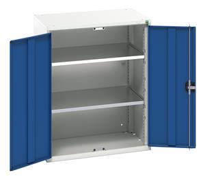 Verso 800Wx550Dx1000H 2 Shelf Cupboard Bott Verso Drawer Cabinets 800 x 550  Tool Storage for garages and workshops 43/16926159.11 Verso 800 x 550 x 1000H Cupboard 2S.jpg